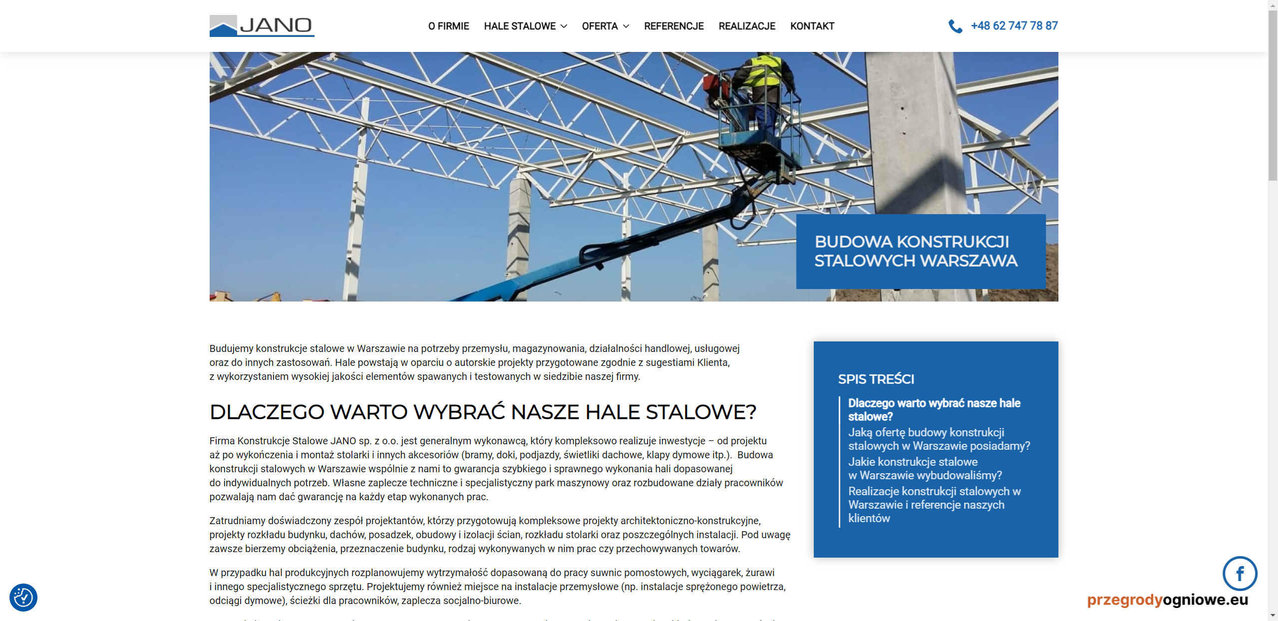 Hale stalowe w Warszawie - rozwiązanie dla firm potrzebujących szybkiej i trwałej przestrzeni użytkowej