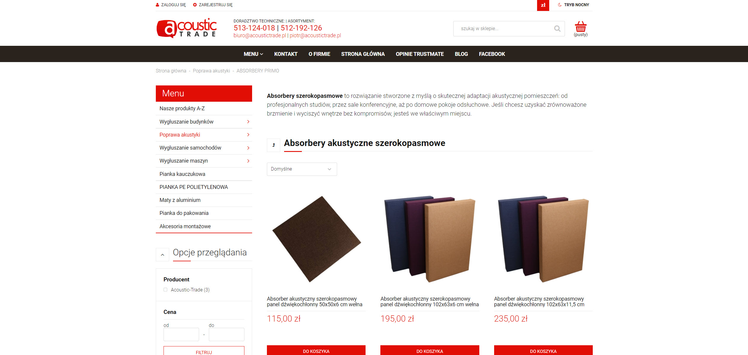 Jak poprawić akustykę pomieszczenia? Rola absorberów szerokopasmowych w eliminacji pogłosu