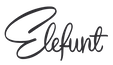 Logo firmy Elefunt - producent odzieży dziecięcej