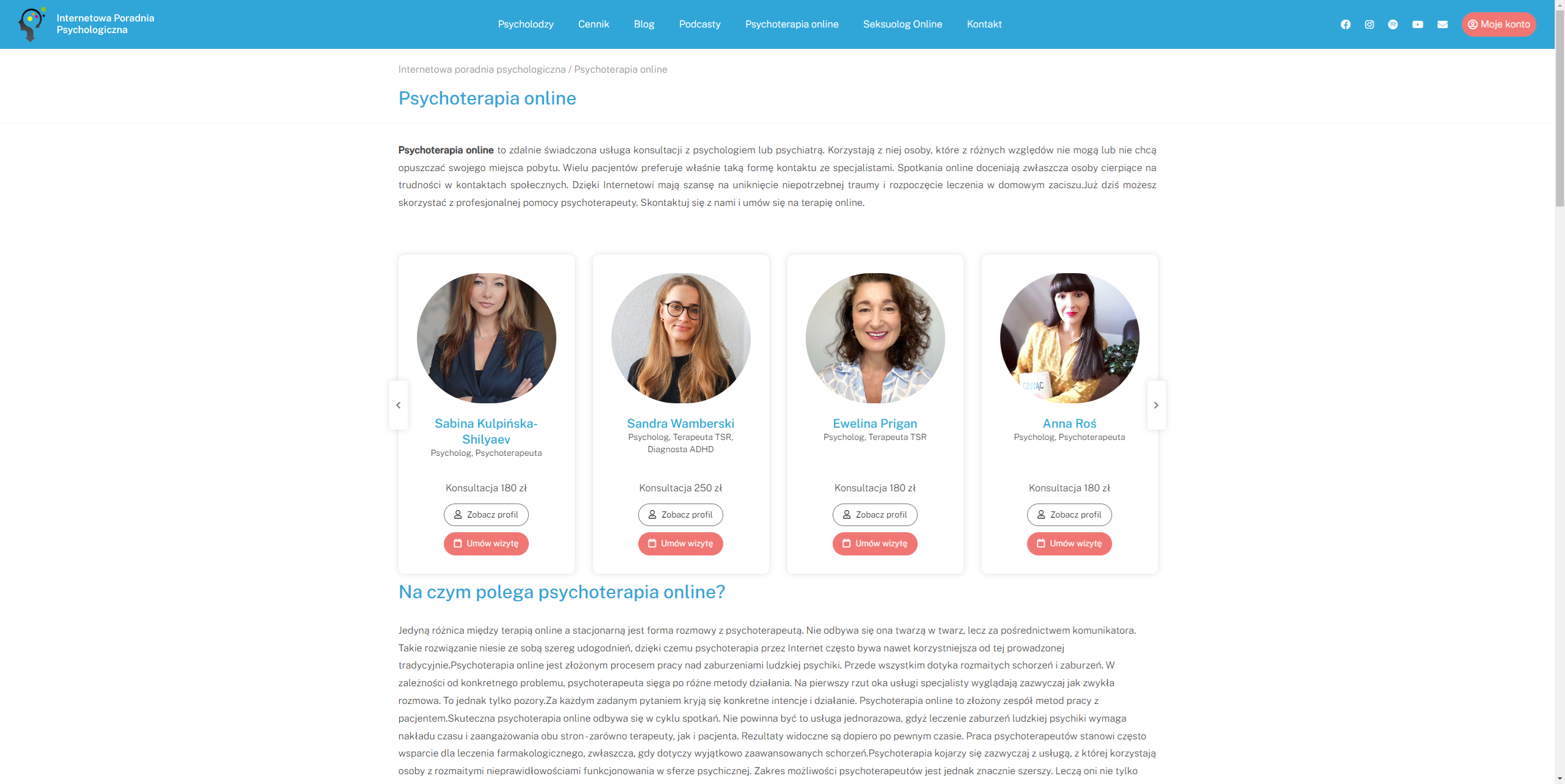 Czy psychoterapia online jest skuteczna w leczeniu depresji i stanów lękowych?