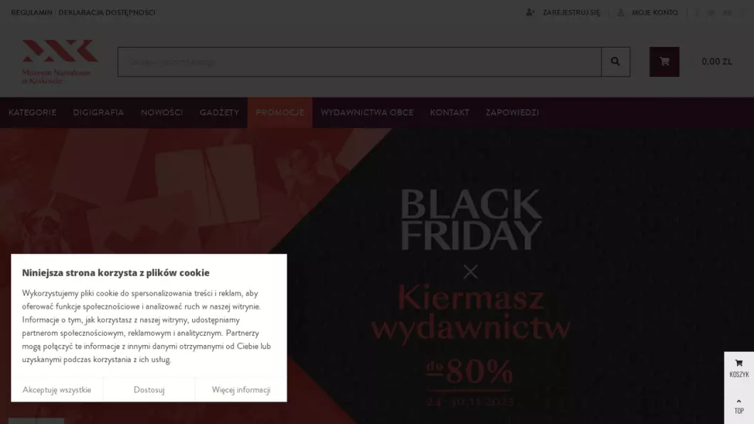 Zrzut ekranu strony